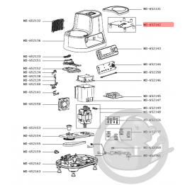 Capteur balance de ménage robot clickchef Moulinex MS-652142