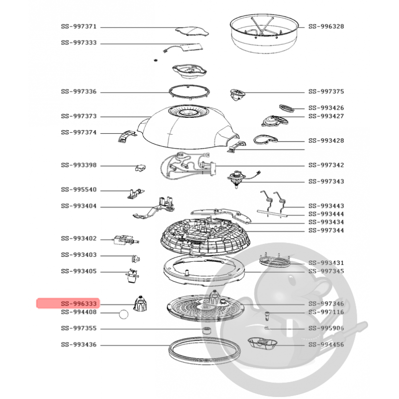 Joint Cookeo Moulinex SS-993431