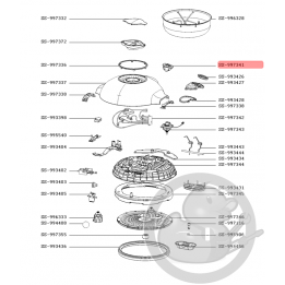 Soupape robot cookeo touch Moulinex SS-997341