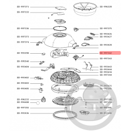 Interrupteur + faisceau robot cookeo touch Moulinex SS-997342