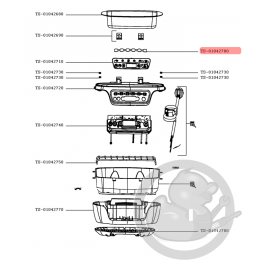 Touche cuiseur cake factory Tefal TS-01042700