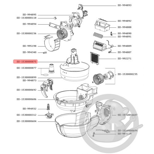 Pale friteuse actifry genius XL 2en1 Seb SS-1530000875