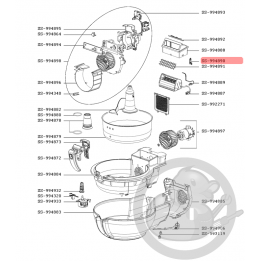 Guide sonde friteuse actifry Seb SS-994890