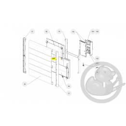 Limiteur de température 130 degrès radiateur Atlantic Thermor 699901