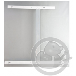 Support mural RAF4H 1000W blanc radiateur Atlantic Thermor 098303