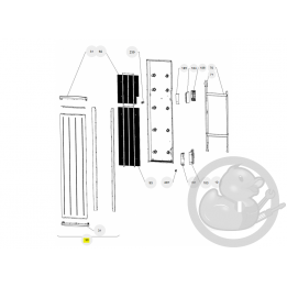 Façade mozart digital V 2000W radiateur Atlantic Thermor 097616