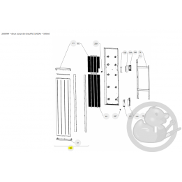 Façade mozart digital V 1500W radiateur Atlantic Thermor 097615