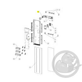 Commande digitale RCV prog 44 radiateur Atlantic Thermor 088381