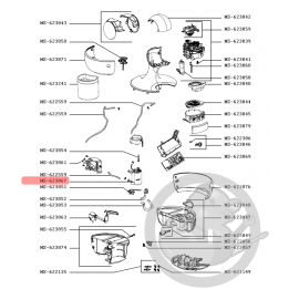 Résistance machine expresso dolce gusto drop Krups MS-623867