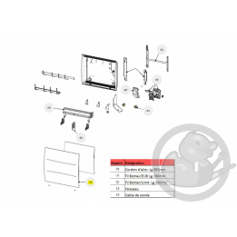 Boitier commande digital I2G prog 135 radiateur Sauter 087431