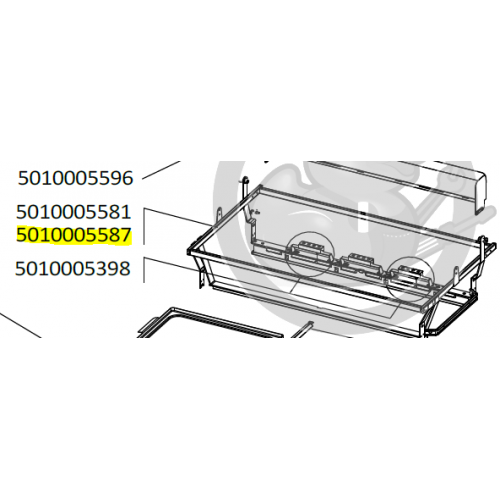 Cadre support de cuve barbecue Campingaz 5010005587