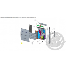 Façade Sibayak 1500 W radiateur Atlantic Thermor 097817