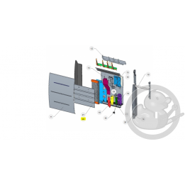 Fil électrique L228 radiateur Atlantic Thermor Sauter 083481