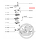 Thermostat complet gaufrier king size Tefal SS-994388