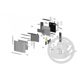 Réglette lumière proms H 2000W radiateur Atlantic Thermor 089140