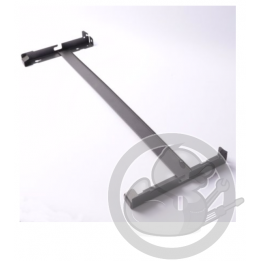 Support mural proms pl 1500W noir 2100 radiateur Atlantic Thermor 098714