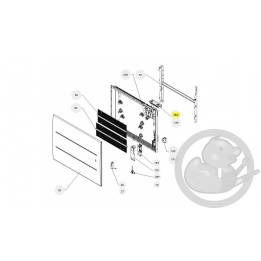 Boitier de commande digital atl radiateur Atlantic Thermor 087242