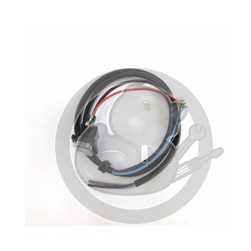 Interrupteur + cable alim Noir sèche serviettes Atlantic Thermor 083321
