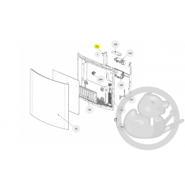 Façade R5G 2000W radiateur Atlantic Thermor 098247