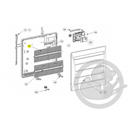 Résistance supérieure radiateur Atlantic Thermor 599123