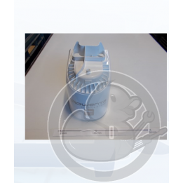 Flasque supérieure blanche aspirateur clean & steam Rowenta RS-RT900616