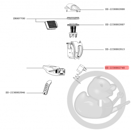 Alimentation aspirateur sans fil XO Rowenta Tefal SS-2230002748