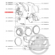 Moteur + carter complet aspirateur sans fil XO Moulinex Tefal SS-2230002818