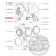 Raccord tube air aspirateur sans fil XO Moulinex Tefal SS-2230002858