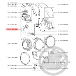 Tube air aspirateur sans fil XO Moulinex Tefal SS-2230002844