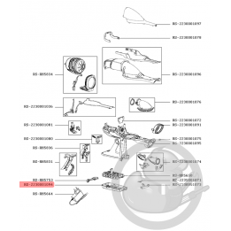 Socle noir aspirateur à main air Rowenta RS-2230001094