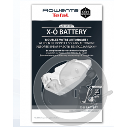 Batterie additionnelle aspirateur X-O Rowenta ZR010770