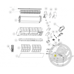 Led UV-C unité intérieure murale Nagano Thermor 084570