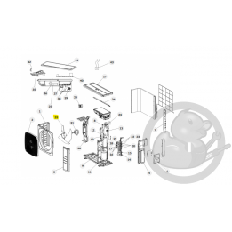 Hélice ventilateur unité extérieure Thermor 084357