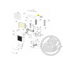 Ensemble capilaire unité extérieure Thermor 084293