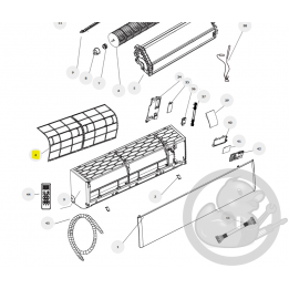 Filtre unité intérieure Thermor 084588