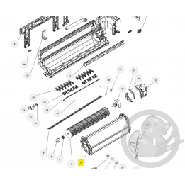 Evaporateur unité intérieure Thermor 084640