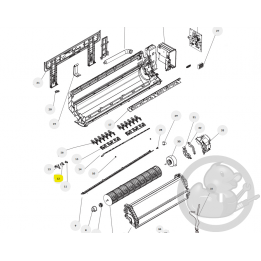 Moteur de volets (gauche-droite) unité intérieure Thermor 084597