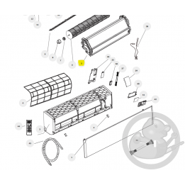 Evaporateur unité intérieure Thermor 084639