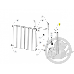 Commande digitale prog 20 radiateur Atlantic Thermor 088953