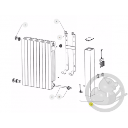 Joue complète Baleares prog 42 radiateur Atlantic Thermor 089388