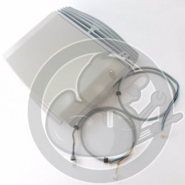 Bloc ventilation gris + filtre sèche serviettes Atlantic 088118