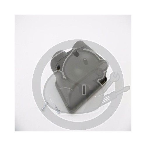 Boitier plastique inférieur gris sèche serviettes Atlantic 091384