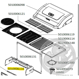 Parevent barbecue CAMPINGAZ 5010006116