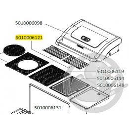 Grille de mijotage (X2) barbecue CAMPINGAZ 5010006121