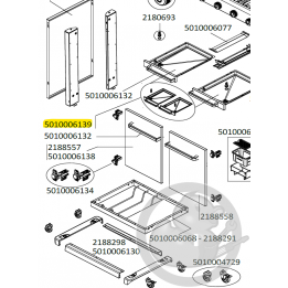 Tiroirs à graisse gauche et droit barbecue CAMPINGAZ 5010006139