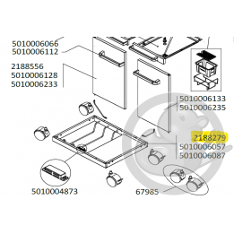 Châssis texture noire barbecue CAMPINGAZ 2188279