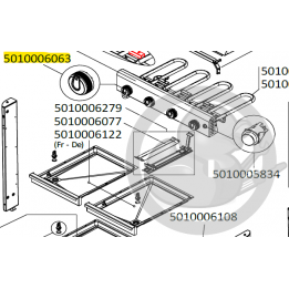 Volant (X2) chrome barbecue CAMPINGAZ 5010006063