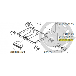 Châssis noir barbecue CAMPINGAZ 5010006087