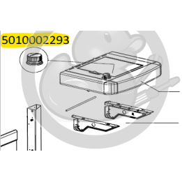 Volant pour réchaud latéral barbecue CAMPINGAZ 5010002293