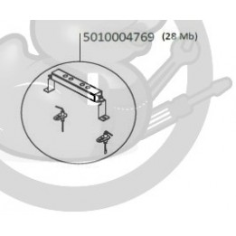 Electrodes + support 28mb plancha CAMPINGAZ 5010004769